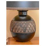 Vintage Pottery Table Lamp