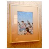 Framed Original Artwork, Signed