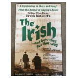 The Irish..and how they got that way by Frank McCourt - Theater Poster