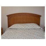 Wood Bed / Headboard