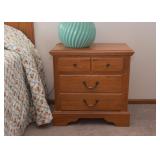 Wood Nightstand