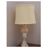Antique Marble Table Lamp