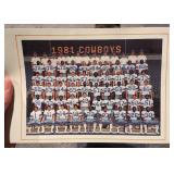 Dallas Cowboys 1981 Team Picture