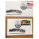 First Interleague Game Commemorative Postcard and Envelope June 12, 1997, The Ballpark in Arlington