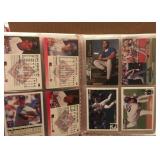Texas Rangers 1994 Baseball Card Albums