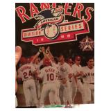 Texas Rangers 1998 Souvenir Program