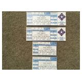 Texas Rangers Ticket Stubs