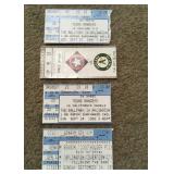 Texas Rangers Ticket Stubs