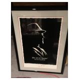 Limited Edition Tom Landry Autographed 30x40 Print by Janice Williams , Apr 1989  