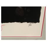 Limited Edition Tom Landry Autographed 30x40 Print by Janice Williams , Apr 1989  