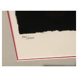 Limited Edition Tom Landry Autographed 30x40 Print by Janice Williams , Apr 1989  