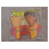 Paul McCartney Shaped Vinyl Picture Disc Single