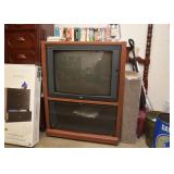 Vintage TV with Cabinet