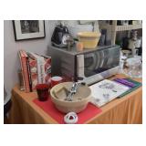 Stoneware Bowl, Cookbooks, Microwave Oven