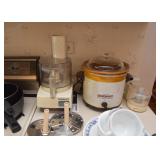 Cuisinart Food Processor, Crock Pot