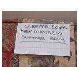 Floral Sleeper Sofa Bed