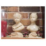 Vintage Plaster Busts