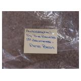 Drum Head Autographed by Pete Best, 1st Beatles Drummer