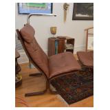 Mid Century Modern Ingmar Relling Westnofa Siesta Chair & Ottoman