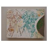 Original Contemporary Artwork by Jesus Oviedo (Signed & Dated) 