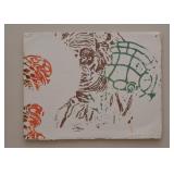 Original Contemporary Artwork by Jesus Oviedo (Signed & Dated) 