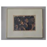 Contemporary Original Framed Artwork by Rene H. Arceo