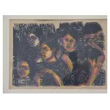 Contemporary Original Framed Artwork by Rene H. Arceo