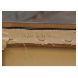 Contemporary Framed Artwork, Signed