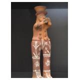 Mexican / Aztec Pottery Statue 