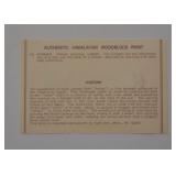 Original Woodblock Print (Numbered)