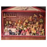Mexican Folk Art Shadow Box / Diorama
