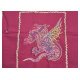 Asian Embroidered Panel