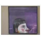 Original Contemporary Artwork by C. Walker (Signed & Dated)