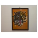 Framed Tiger Artwork