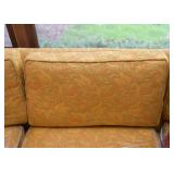 Fun & Fabulous Vintage 3-Seat Sofa (Great Upholstery!)