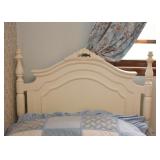 Cottage Style White Twin Bed