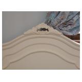 Cottage Style White Twin Bed