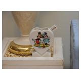 Mickey & Minnie Mouse Vase