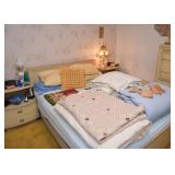 Vintage Bed Frame, Bed Linens