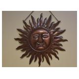 Metal Sun Wall Hanging