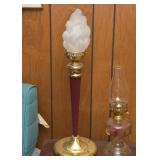 Torch Style Table Lamp, Oil Lamp
