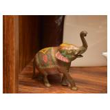 Brass Elephant Figurine