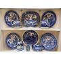 Large Collection of Blue Transferware