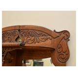 BUY IT NOW!  $400 - Antique Side-by-Side Secretary (approx. 38" L x 13" W x 71" H)