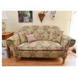 BUY IT NOW! $300 - Floral Upholstered Loveseat / Sofa