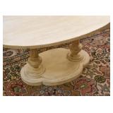 Oval Cocktail / Coffee Table (approx. 34" L x 21" W x 16" H)
