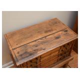 BUY IT NOW! $300 - Antique Spool Cabinet, 4 Drawer with Stand (approx. 25" L x 15" W x 24" H)