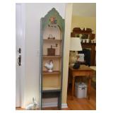 Country Style Painted Display Shelf