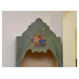 Country Style Painted Display Shelf