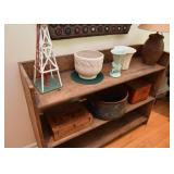 Primitive Bookshelf (approx. 49" L x 14" W x 37" H)